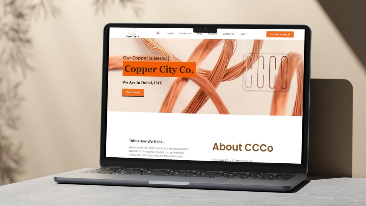 Web Application and Marketing System for Copper City Co